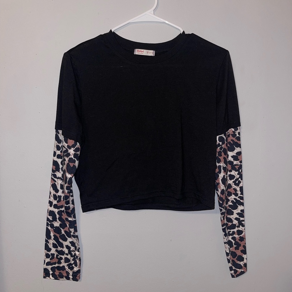 Cheetah print long sleeve